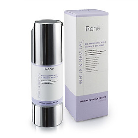 Serum Dưỡng Ẩm và Làm Trắng RENE WHITE & REVITAL Bio Hyaluronic Acid & Vitamin C 20% Serum (30ml)