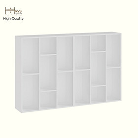 Mua HAPPY FURNITURE  COMBO 2 kệ sách 7 ngăn - CATY   KSA_097   154cm x 28cm x 100cm DxRxC
