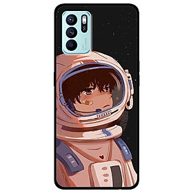 Ốp lưng dành cho Oppo Reno 6 - Reno 6 5G - Reno 6Z 5G - Chàng Phi Hành Gia
