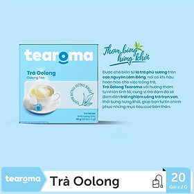 Tearoma Trà Oolong túi lọc Hộp 20 gói x 2gr