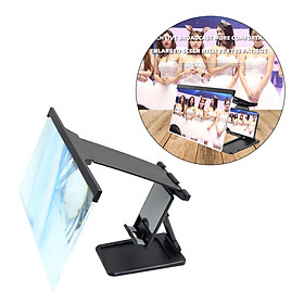 12 '' Screen Magnifier for 3D HD Gaming Smartphone Magnification Holder Projector Screen Horizontal Vertical Easy Carrying Accessories