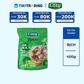 Cozy Icetea Chanh 400gr Túi