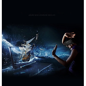 Kính thực tế ảo xem film 3D Shinecon 6.0 G04EA Dùng Cho Điện Thoại Từ 4.8 - 7.3 Inches - NEW Shinecon Headset Upgrade Version Virtual Reality Glasses - Hàng Chính Hãng