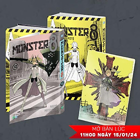 Monster #8 - tập 10 - bản đặc biệt - bright ver - tặng kèm clear file “numbers user”