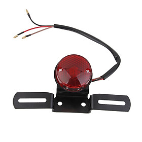 Motorcycle Red Rear Tail Brake Stop Light Lamp For Harley