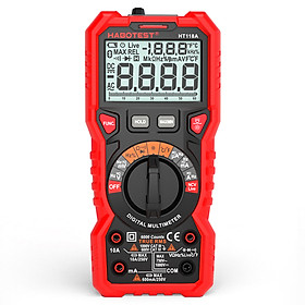 Đồng Hồ Kỹ Thuật Số Đo Điện Áp 6000 Đơn Vị HABOTEST HT118A Đa Năng