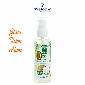 Dầu dừa nguyên chất Vietcoco vòi xịt 100ml - hương Daisy