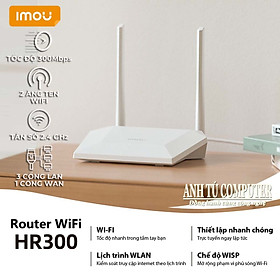 Thiết bị phát Wi-Fi 300Mbps IMOU HR300 hàng chính hãng