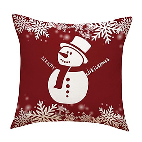 Christmas Pillow Covers 18" x 18", Christmas Decoration, Throw Pillow Covers, Pillow Cases for Couch Indoor Xmas Decoration