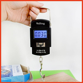 Mua Cân điện tử cầm tay 50kg  cân hành lý xách ty tặng kèm pin