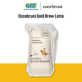 CÀ PHÊ COLD BREW VANILLA LATTE COCOBRUNI COCOBURUNI COLD BREW VANILLA