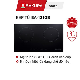 Mua Bếp Từ Đôi Sakura EA-121GB Mặt Kính SCHOTT Ceran Hàng Chính Hãng