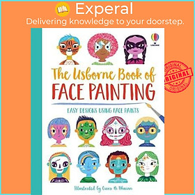Sách - Book of Face Painting by Abigail Wheatley (UK edition, paperback)