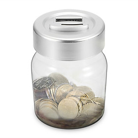 Portable Money Box Multifunctional LCD Display Intelligent Electronic Digital Counting Coin Saving Box Jar Kids