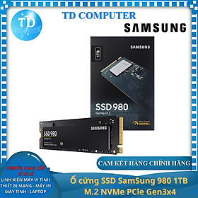 Mua Ổ cứng M2 SSD SamSung 1TB NVMe 980 PCle Gen 3x4 - Hàng chính hãng Vĩnh Xuân phân phối