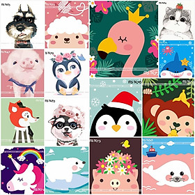 Mua Tranh tô màu số hóa trẻ em 20x20cm