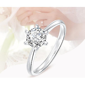 Nhẫn cặp bạc S925 cao cấp - Nhẫn đôi bạc gắn đá ( ND-PAJ041 )