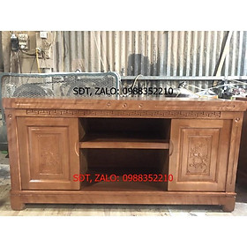 Mua kệ tivi xoan đào dài 1m2