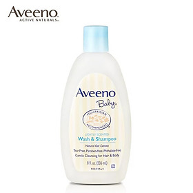 Sữa tắm gội toàn thân Aveeno Baby (236ml)