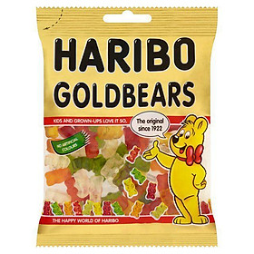 Haribo Kẹo Dẻo Cho Bé Vị Hoa Quả Nhập khẩu Đức 6 loại 80gr