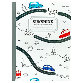 Sổ May Gáy Sunshine A4 300 Trang 3682- Let's Go
