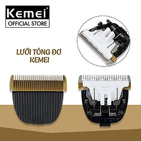 Bộ lưỡi tông đơ cắt tóc thay thế cho các dòng tông đơ Kemei KM-27C và Kemei KM-1086