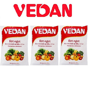Combo 3 gói bột ngọt Vedan 400g