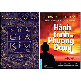 Combo 2Q Sách Hay Nhất Mọi Thời Đại: Nhà Giả Kim + Hành Trình Về Phương Đông (Tặng Kèm Bookmark)