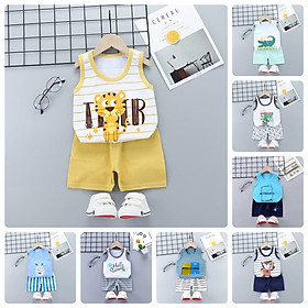 BT35Size80-120 (6-23kg)Bộ thun 3 lỗ cho bé, quần áo sát cánh 100% cottonThời trang trẻ Em