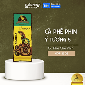 LION CAFE - Cà phê chế phin - Ý Tưởng 5 - Hộp 250g