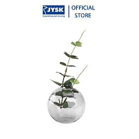 Mua Lọ Trang Trí JYSK Visti Thủy Tinh Màu  Xám Đường Kính 9 x 9cm