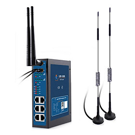 USR-G808 Thẻ SIM SIM WIFI Bộ định tuyến di động WiFi 4G LTE với định tuyến không dây bảo mật VPN/APN 10/100Mbps