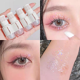 Nhũ mắt dạng lỏng Cappuvini lấp lánh dùng bắt sáng cho mặt chống nước lâu trôi - Hity Beauty
