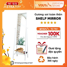Mua Gương Soi Toàn Thân BEYOURs Khung Gỗ Phối Kệ - Shelf-Mirror - Nội Thất Phòng Khách  Phòng Ngủ