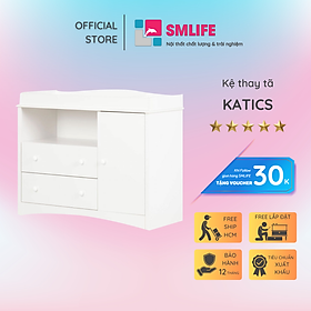 Mua Kệ gỗ thay tã cho bé SMLIFE Katics