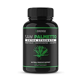 Havasu Nutrition Saw Palmetto Supplement for Prostate Health - Supports Those with Frequent Urination - Supports DHT Blocker and Hair Loss...