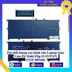 Pin chất lượng cao dùng cho Laptop Sony Vaio Fit Multi Flip 15 SVF15N VGP-BPS40 - Hàng Nhập Khẩu New Seal