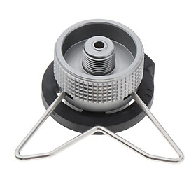 Gas Tank Adapter Aluminium Alloy Outdoor Camping Propane Input Stove Accessory