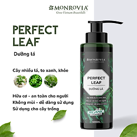 Phân bón hữu cơ DƯỠNG LÁ MONROVIA pha sẵn giúp lá xanh mướt, tươi tốt dành cho cây cảnh dung tích 500ml
