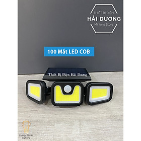Mua Pha Led Năng Lượng Mặt Trời 3 Chiều NF-866 (100 Mắt LED COB) - TY05106 (78 Mắt LED Hạt) - Cảm Biến 3 chế Độ