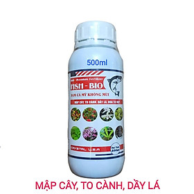Mua Đạm Cá Mỹ Bio Fish không mùi 500ml Mập cây to cành dầy lá Cho Lan  cây kiểng rau màu