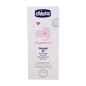 Dầu massage Chicco chiết xuất cám gạo 0M+ 200ml