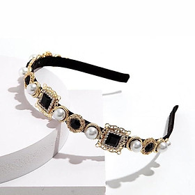  *Bờm tóc Vintage mẫu đá