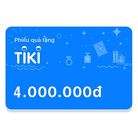 Phiếu Quà Tặng Tiki 4.000.000đ
