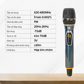 Mua MIC KHÔNG DÂY CAO CẤP BESTSOUND WR09A - ÂM THANH CỰC HAY