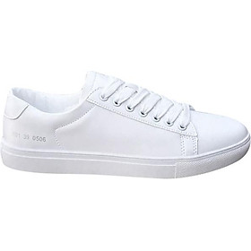 Giày Sneaker Unisex Đế Bằng Gót Chữ Số Hapu