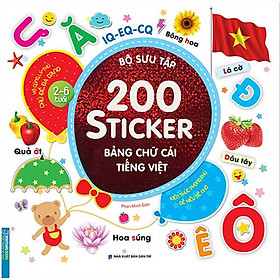 Bộ sưu tập 200 sticker - bảng chữ cái tiếng việt