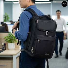 Balo Laptop Xbags Prime X XB 2009 - Balo Công Sở Đựng Laptop 15.6 Inch, Chống Sốc, Chống Thấm Nước, Bảo Hành 12 Tháng