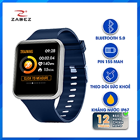 Mua Đồng Hồ Thông Minh ZADEZ SmartWatch SQ2 - Silver - Hàng Chính Hãng