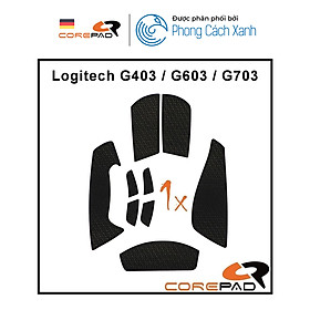 Mua Bộ grip tape Corepad Soft Grips cho chuột Logitech G403 / G603 / G703 Series - Hàng Chính Hãng
